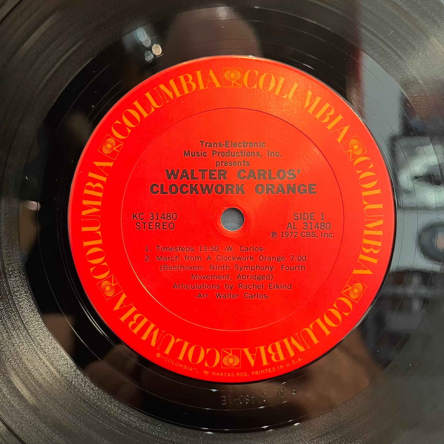 Walter Carlos' Clockwork Orange (VINYL) | Near Mint (NM) Excellent (EX) - EXPERIMENTAL / USED *NEAR MINT-*