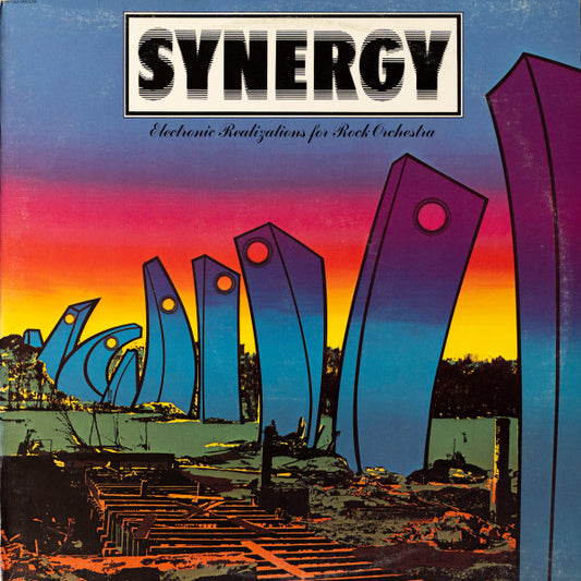 Synergy (3) Electronic Realizations For Rock Orchestra *PITMAN/QUADRAPHONIC* LP Near Mint (NM or M-) Excellent (EX)