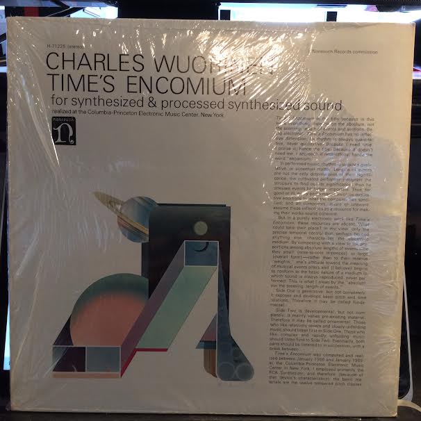 Time's Encomium (For Synthesized & Processed Synthesized Sound) (VINYL) | Near Mint (NM or M-) Near Mint (NM or M-) - EXPERIMENTAL / USED *NEAR MINT*