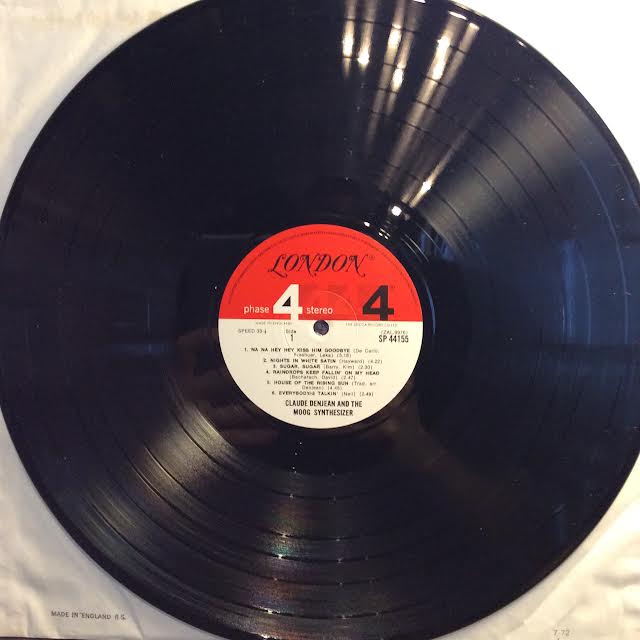 Moog! Claude Denjean And The Moog Synthesizer (VINYL) | Near Mint (NM or M-) Near Mint (NM or M-) - EXPERIMENTAL / USED *NEAR MINT*