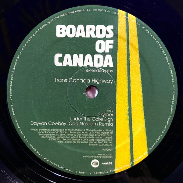 Trans Canada Highway | Mint (M) Mint (M) - DOWNTEMPO *SEALED*
