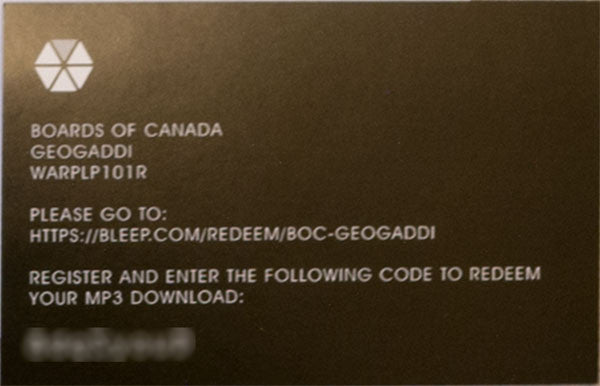 Geogaddi | Mint (M) Mint (M) - DOWNTEMPO *SEALED*