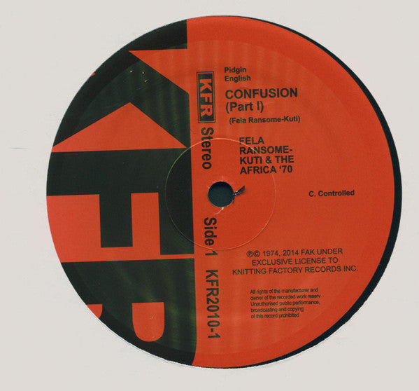 Confusion | Mint (M) Mint (M) - WORLD *SEALED*