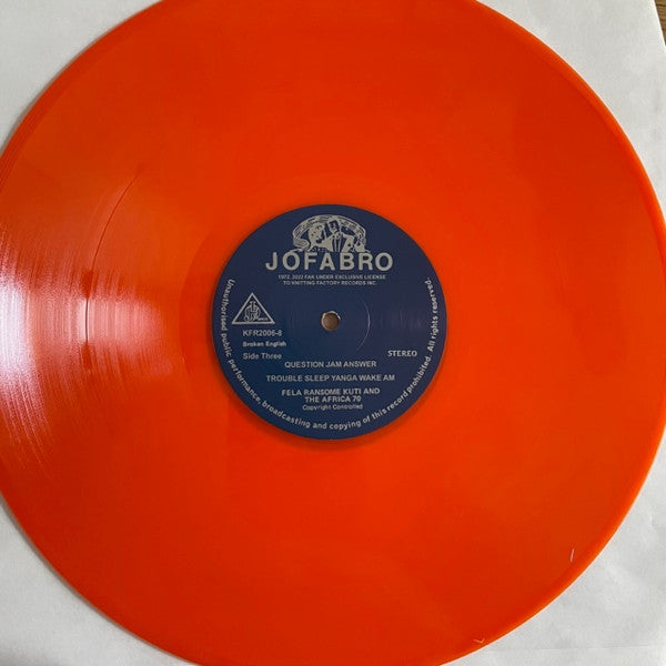 Music Of Fela - Roforofo Fight | Mint (M) Mint (M) - WORLD *COLOR*