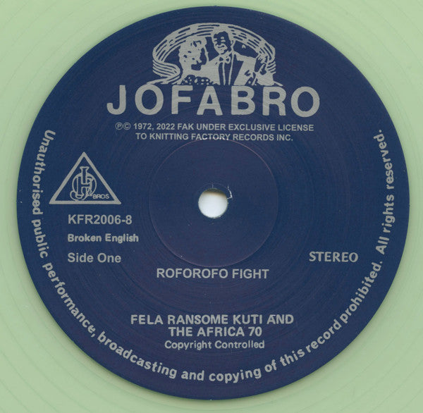 Music Of Fela - Roforofo Fight | Mint (M) Mint (M) - WORLD *COLOR*