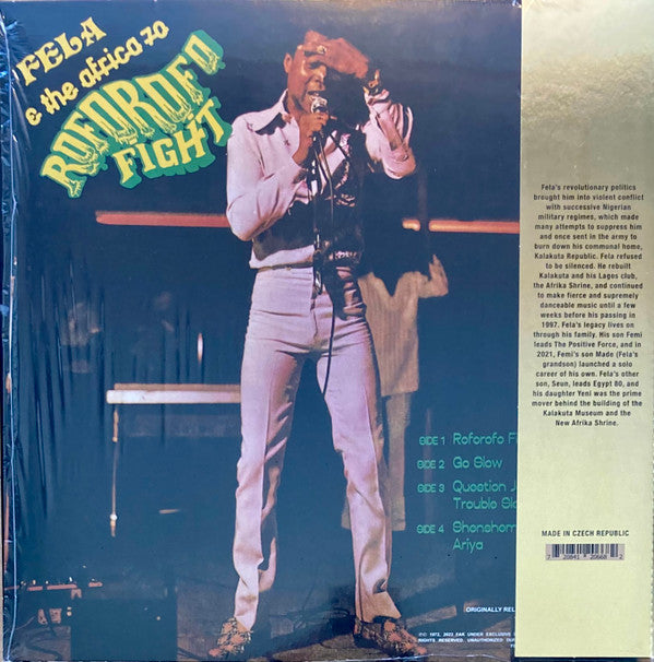 Music Of Fela - Roforofo Fight | Mint (M) Mint (M) - WORLD *COLOR*