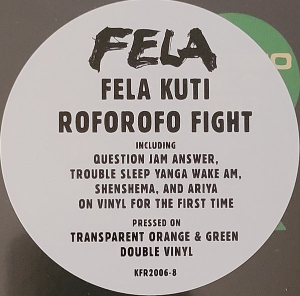 Music Of Fela - Roforofo Fight | Mint (M) Mint (M) - WORLD *COLOR*