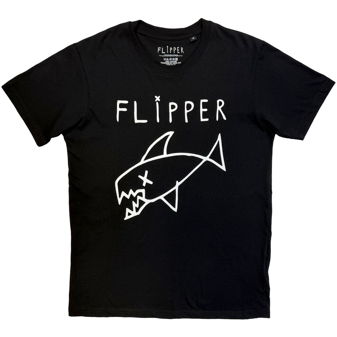 Flipper - Long Fish Unisex T-Shirt (Black) |