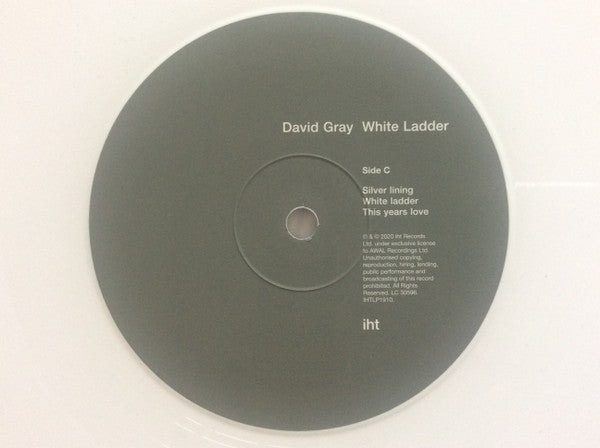 White Ladder: 20th Anniversary (WHITE VINYL) | Mint (M) Mint (M) - FOLK/INDIE *SEALED/COLOR*