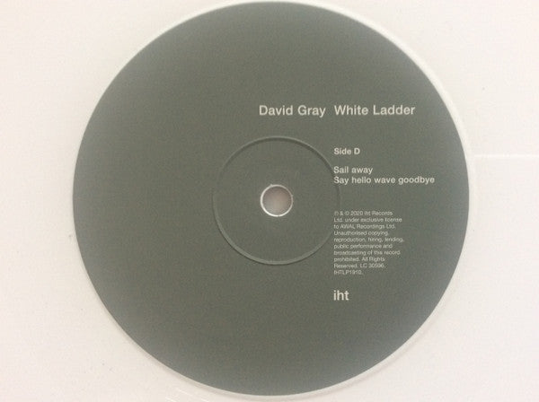 White Ladder: 20th Anniversary (WHITE VINYL) | Mint (M) Mint (M) - FOLK/INDIE *SEALED/COLOR*