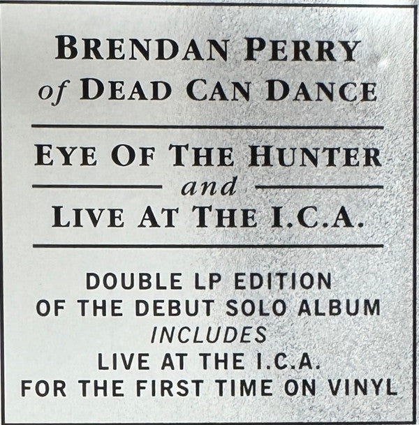 Eye Of The Hunter / Live At The I.C.A. | Mint (M) Mint (M)