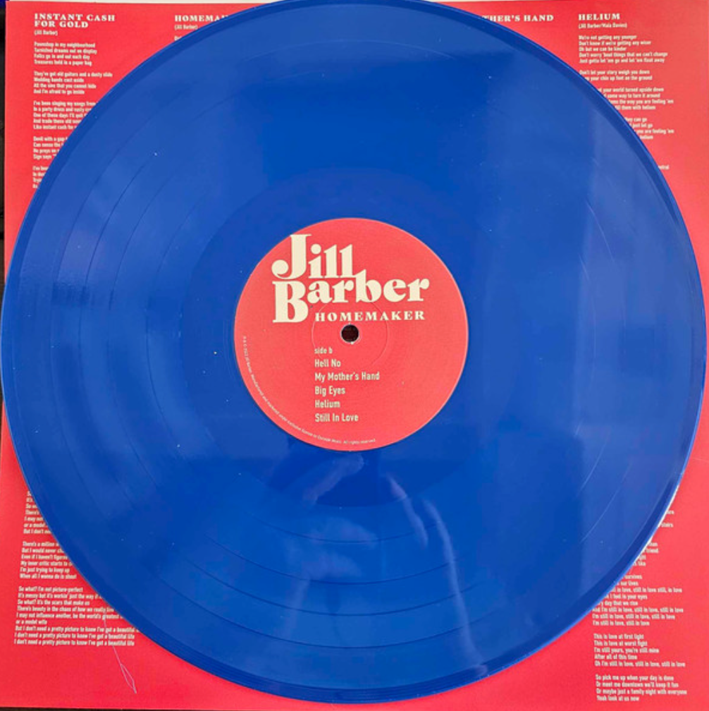 Jill Barber - Homemaker (IEX "Blueberry Pie" VINYL LP Outside OUT9189LP) | NEW - FOLK *NEW/COLOR*