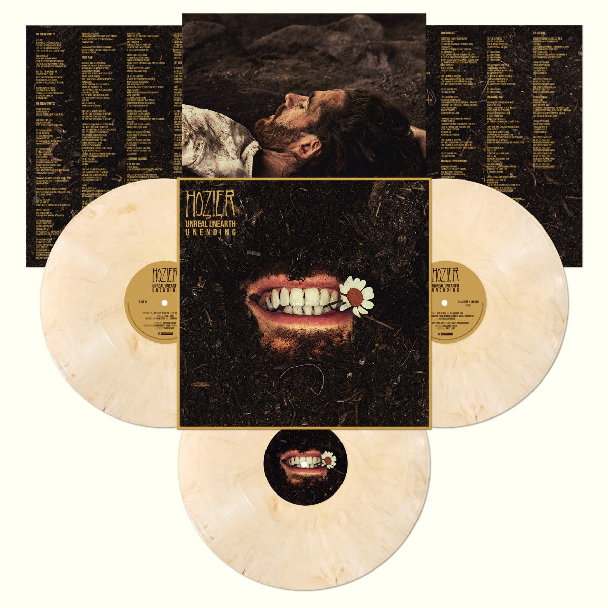 Unreal Unearth Unending (DELUXE | TOOTH WHITE VINYL) | Mint (M) Mint (M) - FOLK *SEALED/COLOR*