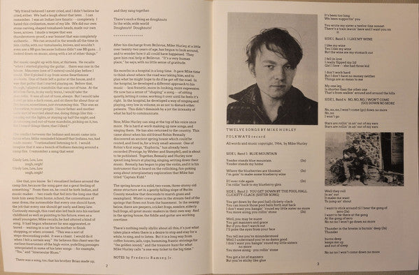 First Songs (VINYL) | Mint (M) Mint (M) - FOLK *NEW*
