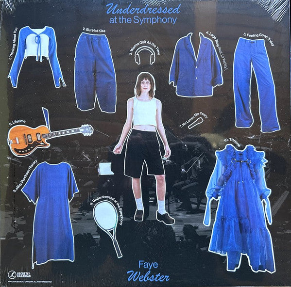 Underdressed At The Symphony (BLUE BLOB VINYL) | Mint (M) Mint (M) - FOLK/INDIE *SEALED/COLOR*