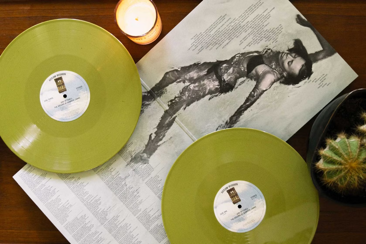 The Hissing Of Summer Lawns (VMP | GREEN VINYL) | Mint (M) Mint (M) - FOLK *SEALED/COLOR*