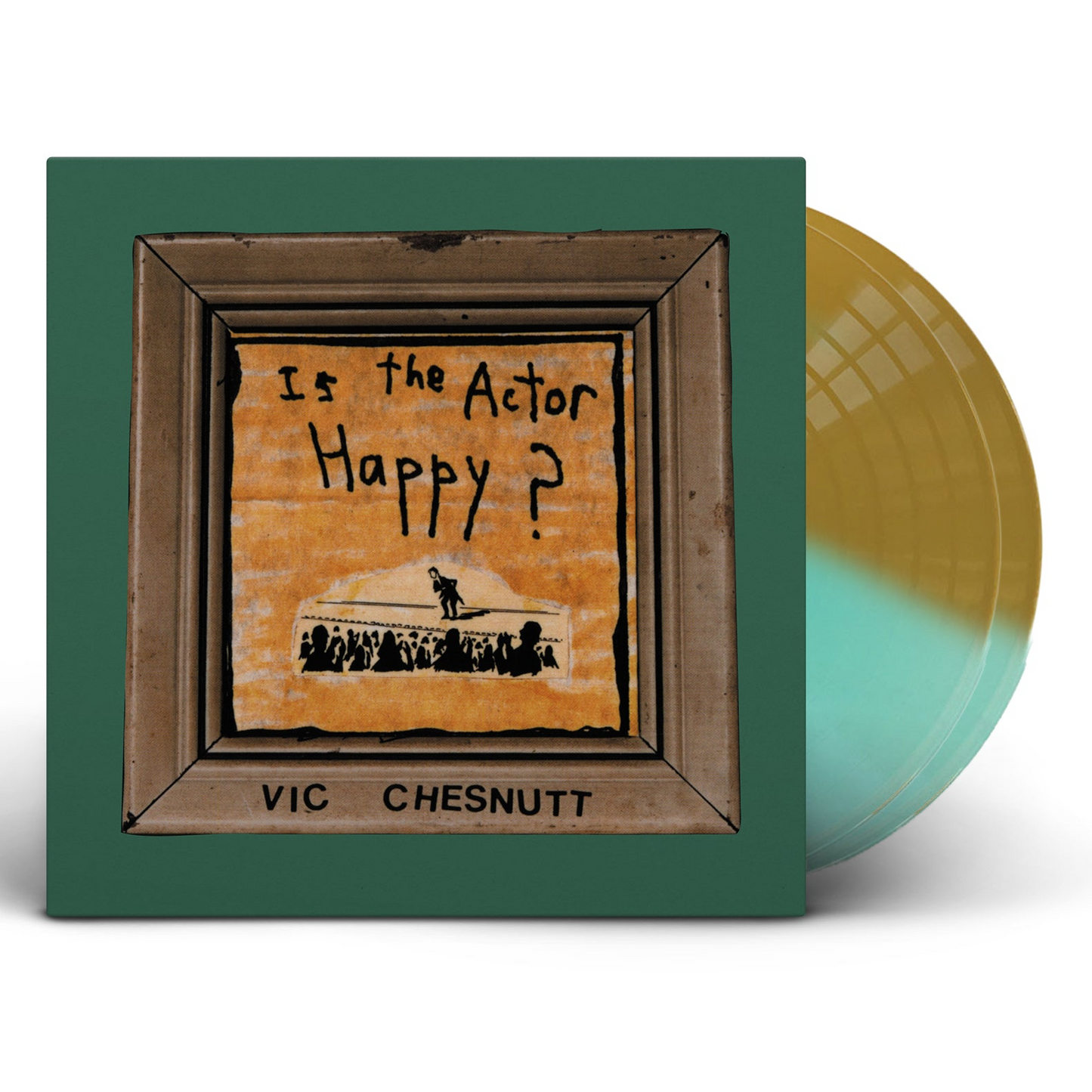 Is The Actor Happy? (SEAGLASS & GOLD SPLIT VINYL) | Mint (M) Mint (M) - FOLK *SEALED/COLOR*