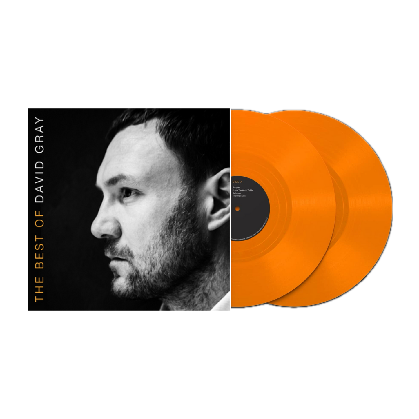 The Best Of David Gray (BEST BUY EXCLUSIVE | ORANGE VINYL) | Mint (M) Mint (M) - FOLK *SEALED/COLOR*