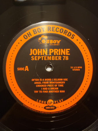 September 78 (VINYL) | Mint (M) Mint (M)