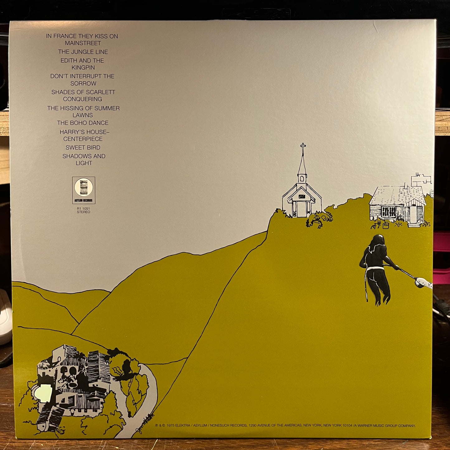 The Hissing Of Summer Lawns (VINYL) | Excellent+ (EX+) Near Mint- (NM-) - FOLK / USED *EXCELLENT+*