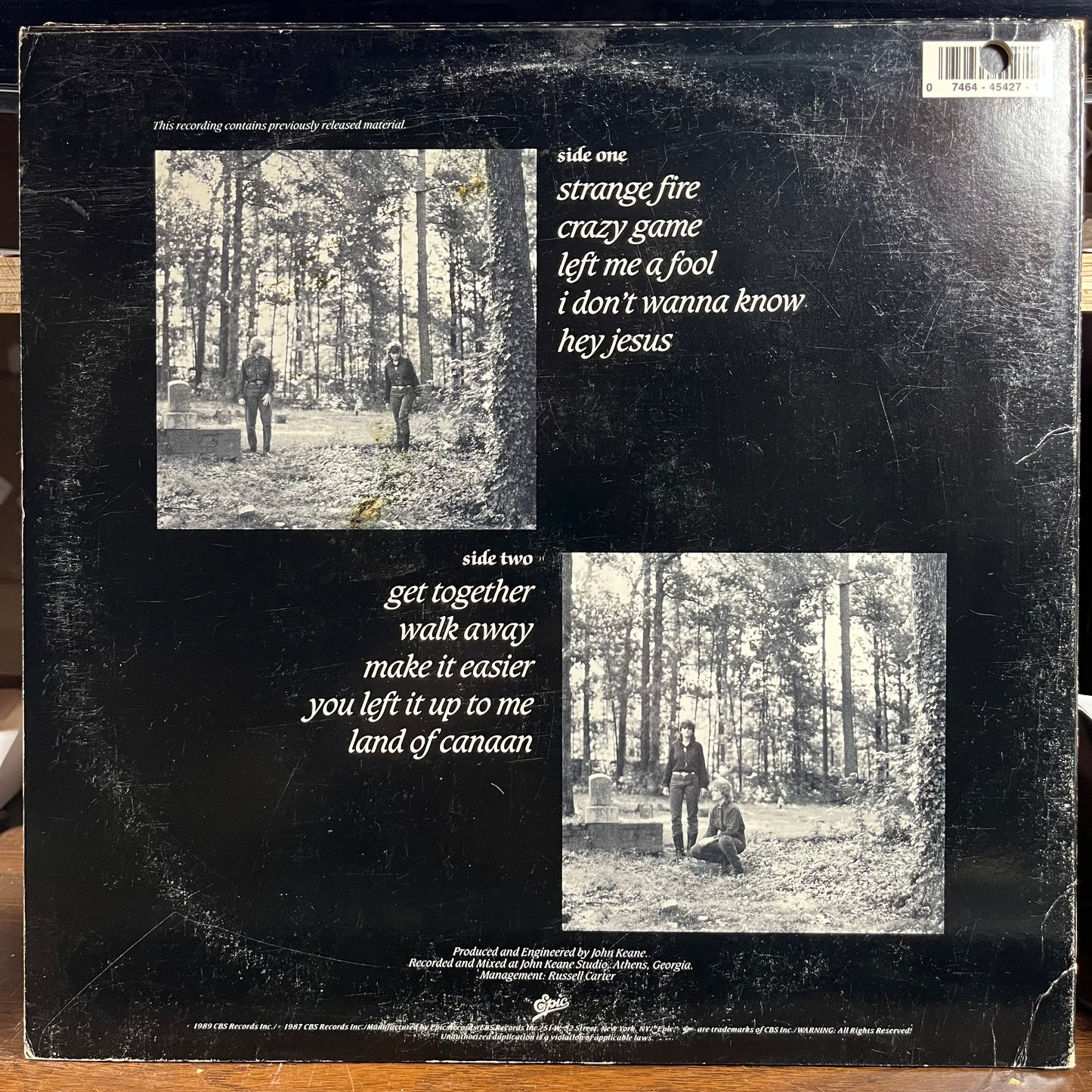 Strange Fire (LP) | Excellent+ (EX+) Very Good (VG) - FOLK / USED *EXCELLENT+*