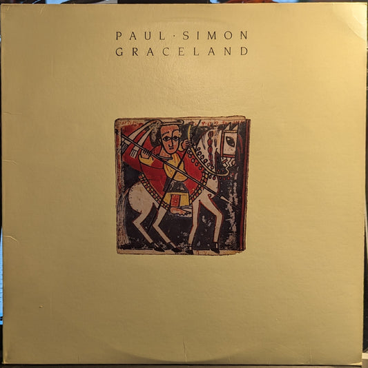 Paul Simon Graceland *SPECIALITY/EMBOSSED* LP Excellent (EX) Near Mint (NM or M-)