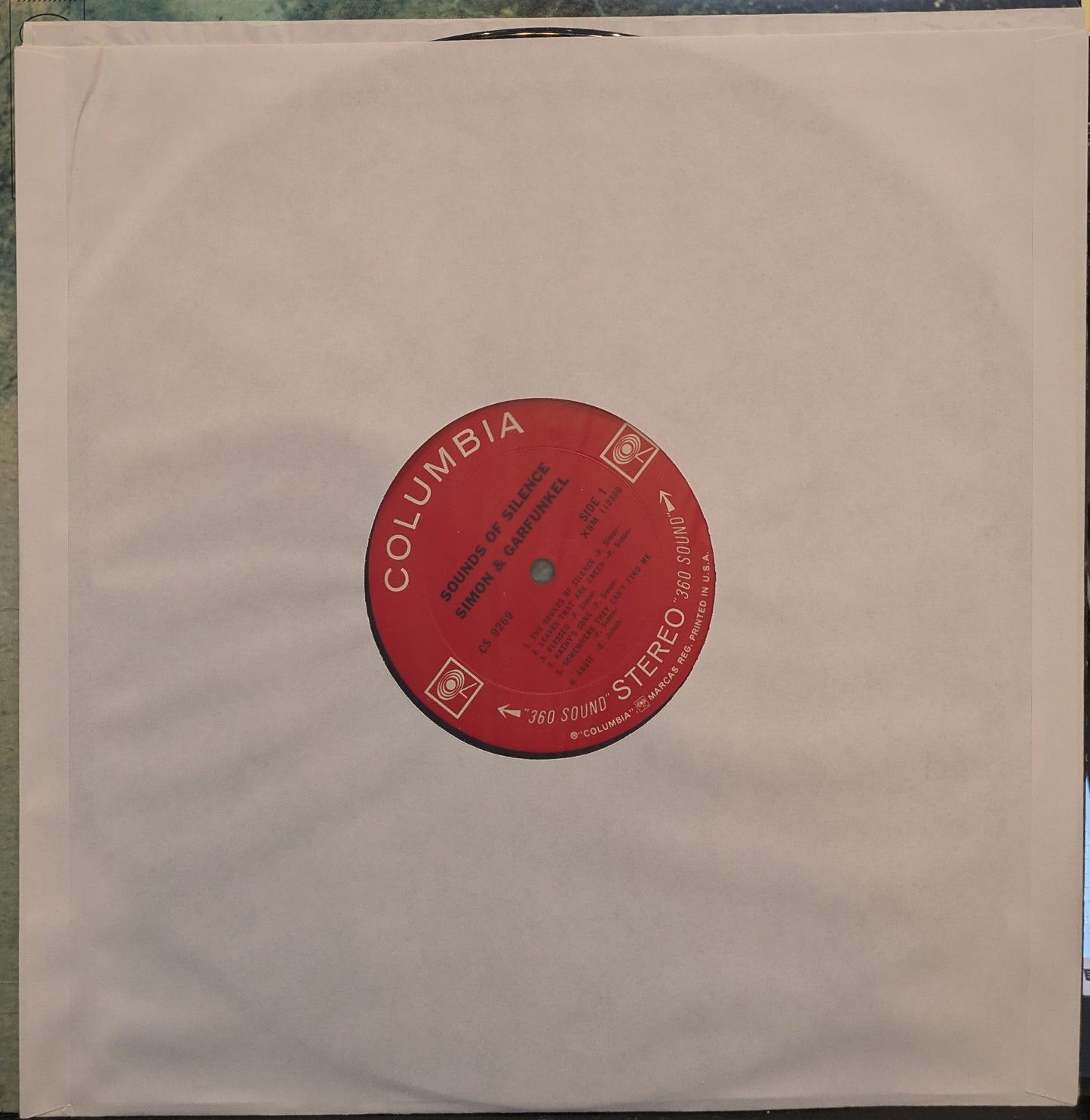 Sounds Of Silence (VINYL) | Excellent+ (EX+) Near Mint (NM) - FOLK / USED *EXCELLENT+*