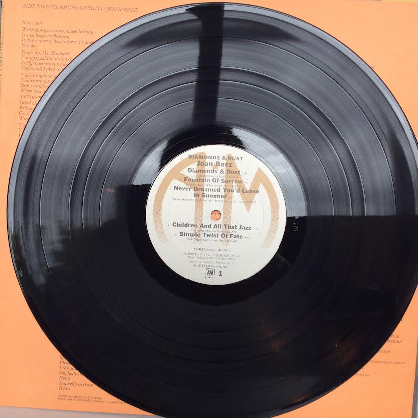 Diamonds & Rust (VINYL) | Excellent+ (EX+) Near Mint (NM or M-) - FOLK / USED *EXCELLENT+*