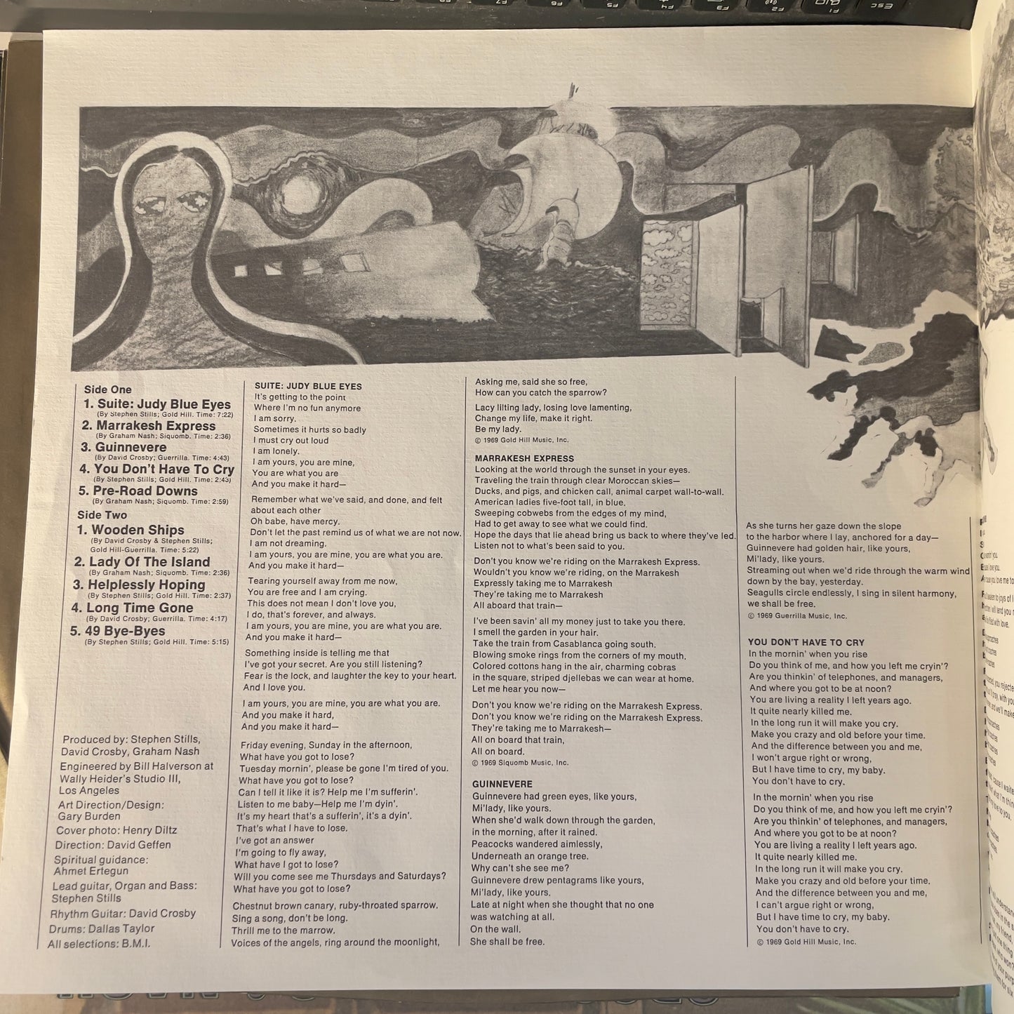 Crosby, Stills & Nash (VINYL) | Excellent (EX) Excellent+ (EX+) - FOLK / USED *EXCELLENT*