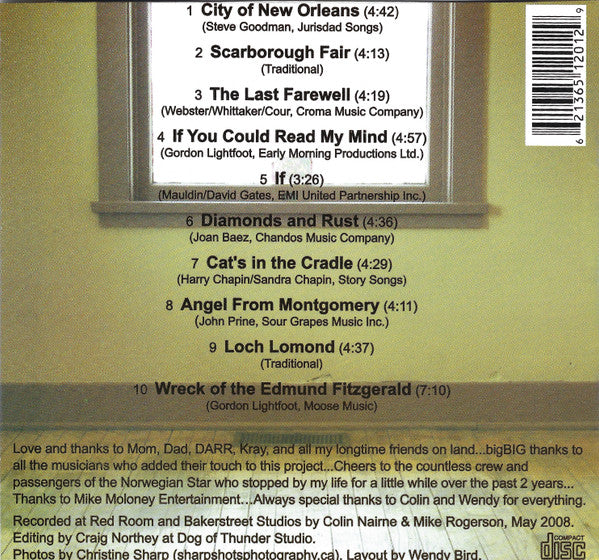 Temporarily Lost At Sea (CD) | Excellent (EX) Near Mint (NM) - FOLK / USED *EXCELLENT*