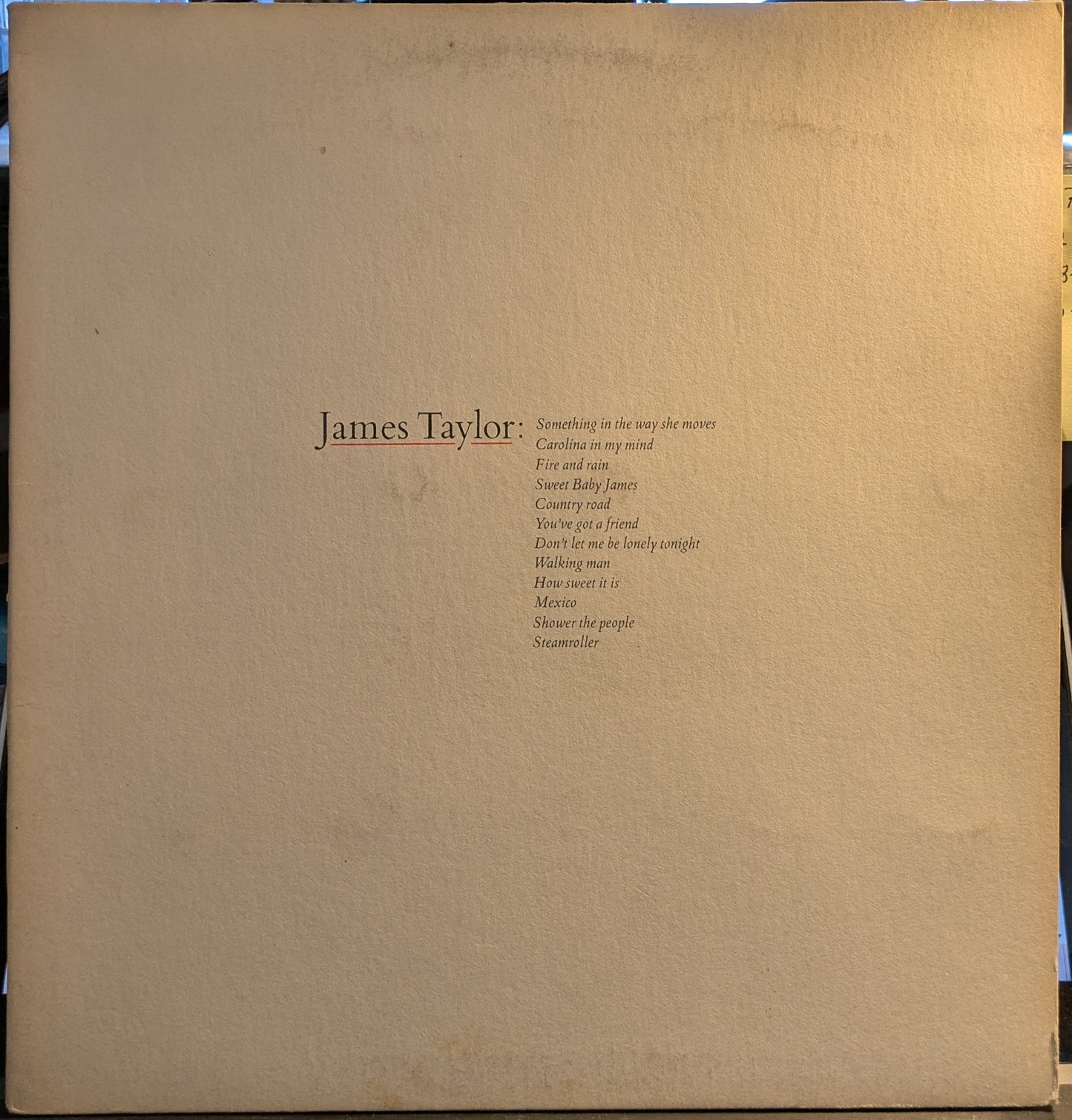 Greatest Hits (VINYL) | Excellent (EX) Very Good Plus (VG+) - FOLK / USED *EXCELLENT*