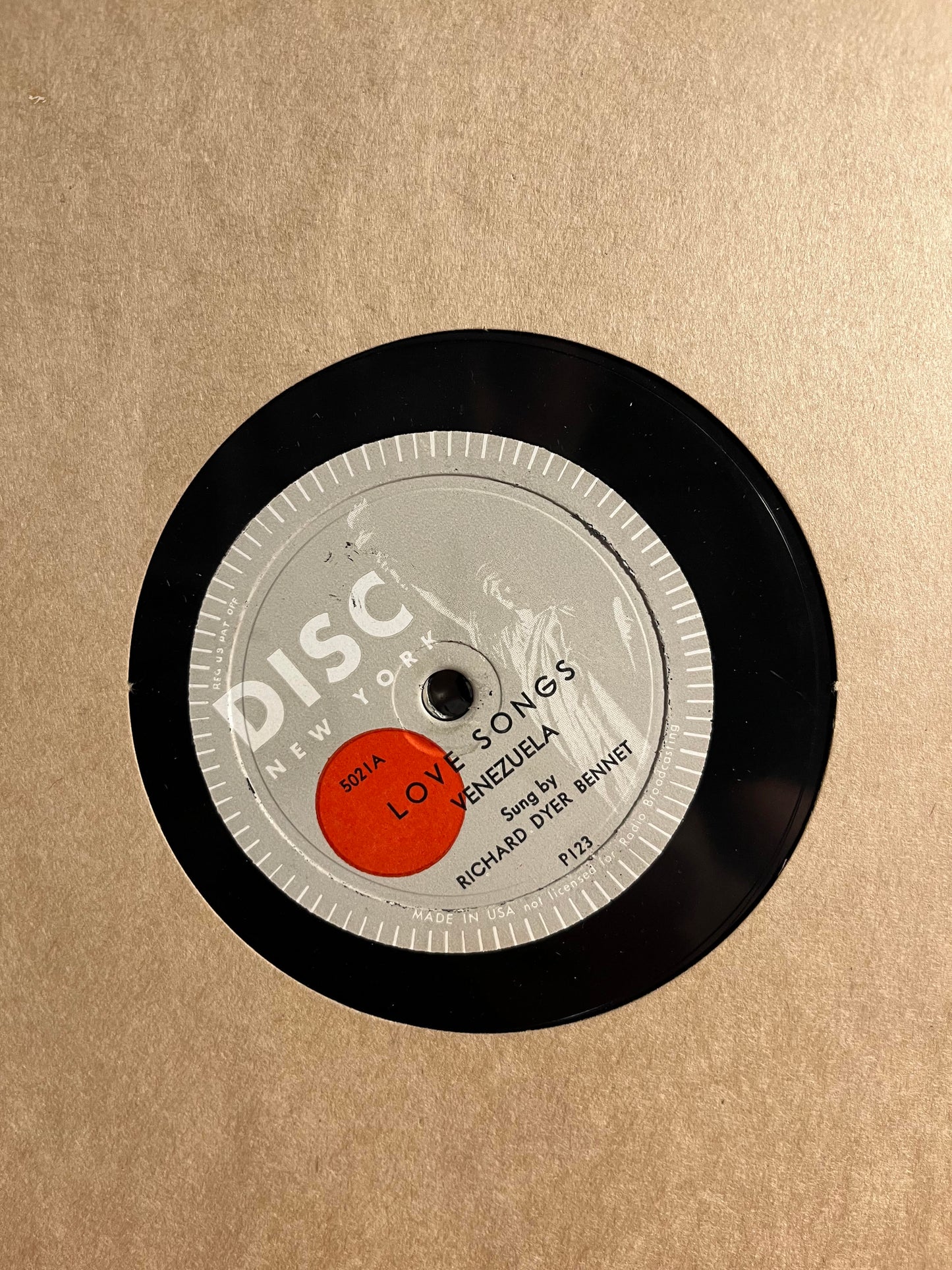 Love Songs *3X10" 78RPM* | Excellent (EX) Excellent (EX) - FOLK / USED *EXCELLENT*