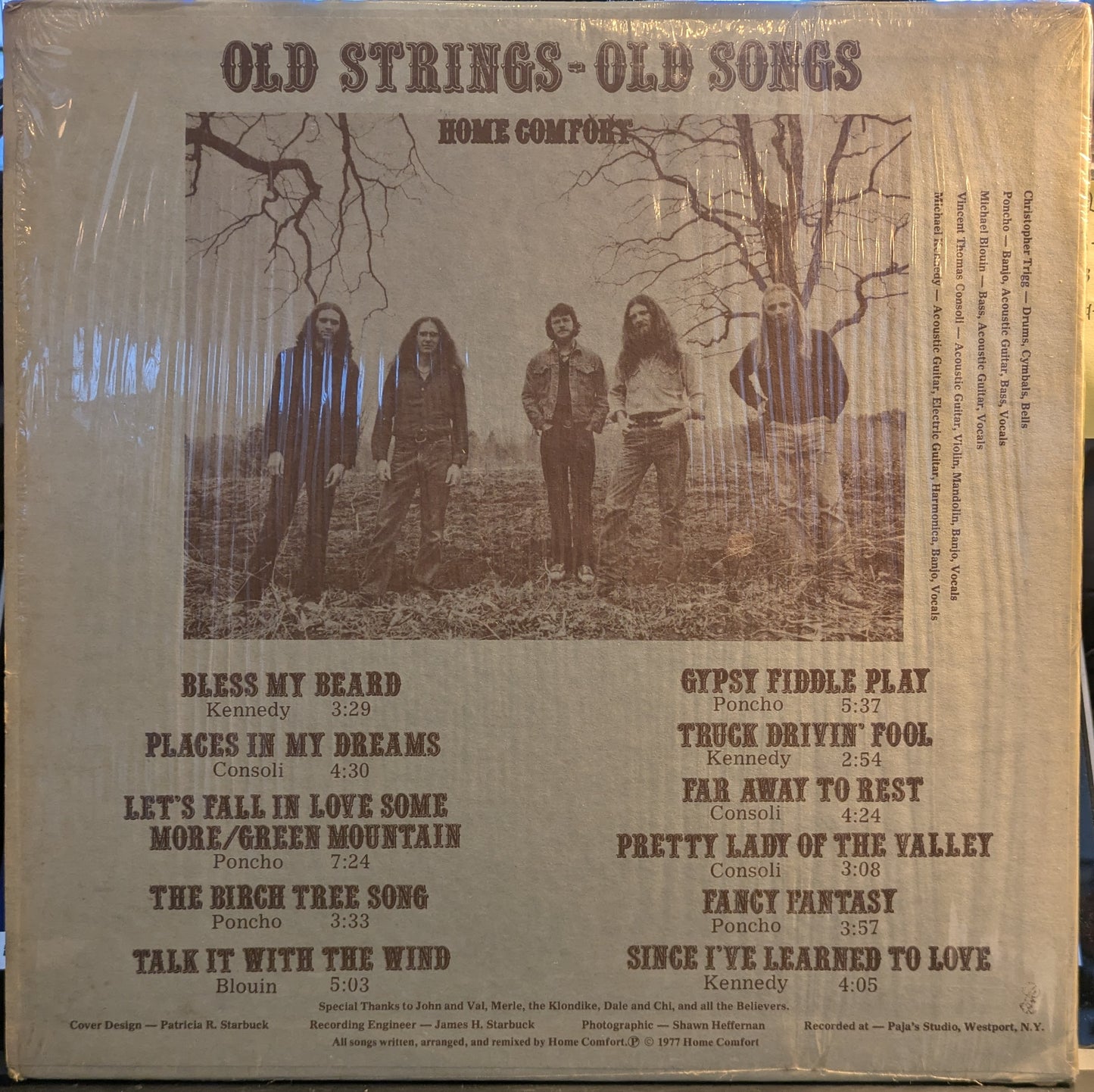 Old Strings - Old Songs (VINYL) | Excellent (EX) Near Mint (NM) - FOLK / USED *EXCELLENT*