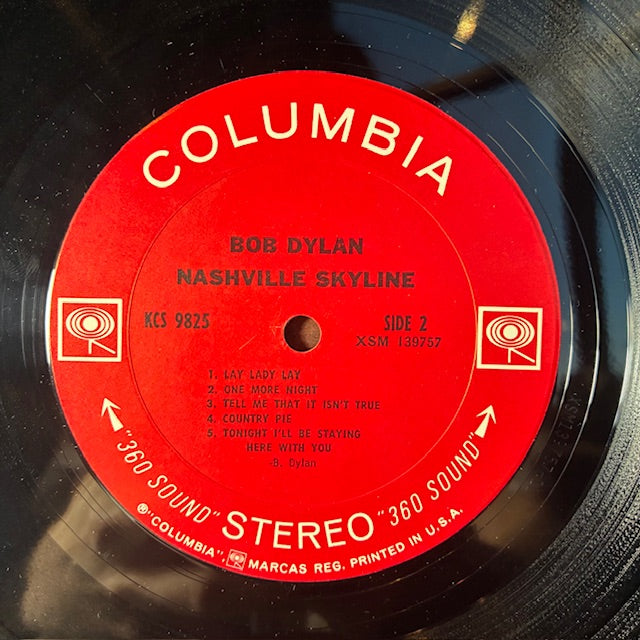 Nashville Skyline (VINYL) | Excellent (EX) Very Good Plus (VG+) - FOLK / USED *EXCELLENT*