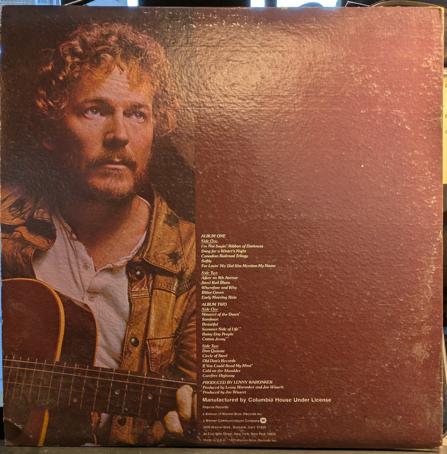 Gord's Gold (2xVINYL) | Near Mint (NM) Very Good Plus (VG+) - FOLK / USED *NEAR MINT-*