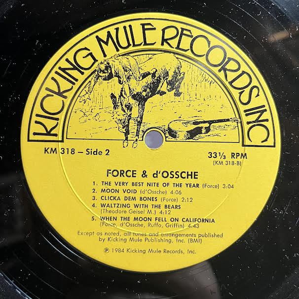 When The Moon Fell On California (VINYL) | Near Mint- (NM-) Excellent+ (EX+) - FOLK / USED *NEAR MINT-*