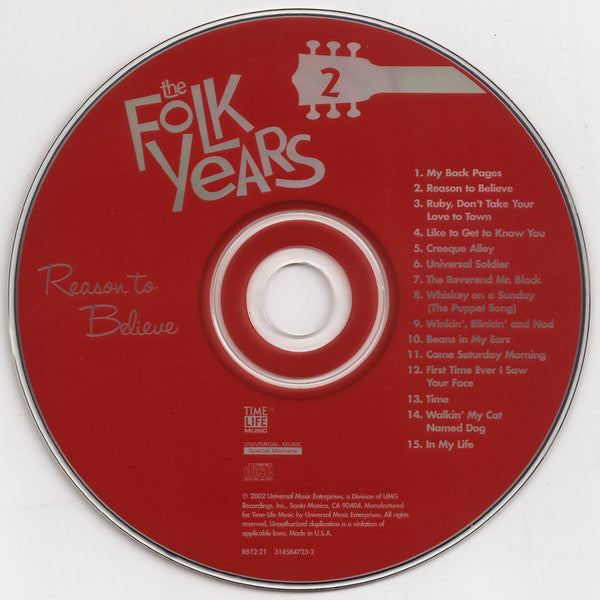 The Folk Years Reason To Believe | Near Mint (NM) Near Mint (NM)