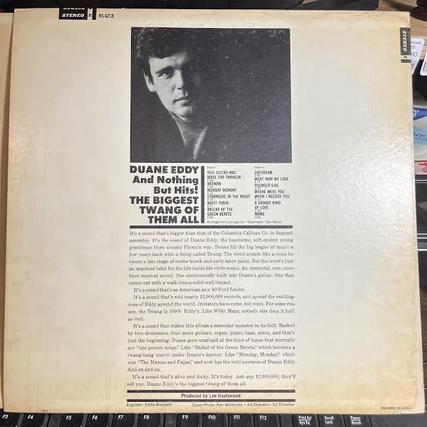 The Biggest Twang Of Them All (VINYL) | Near Mint (NM or M-) Near Mint (NM or M-) - FOLK / USED *NEAR MINT*