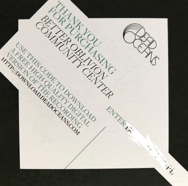 Better Oblivion Community Center (VINYL) | Near Mint (NM) Excellent (EX) - FOLK / USED *NEAR MINT*