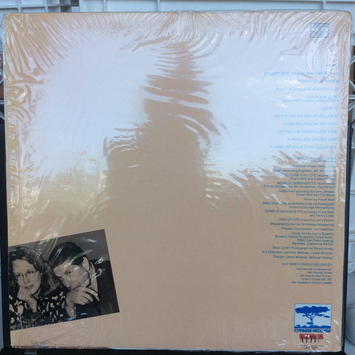 Famous Blue Raincoat (The Songs Of Leonard Cohen) (VINYL) | Near Mint (NM) Near Mint (NM) - FOLK / USED *NEAR MINT*