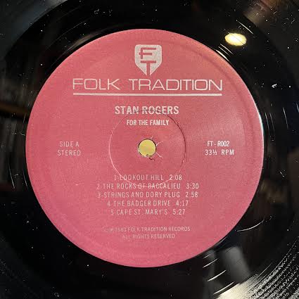For The Family (VINYL) | Near Mint (NM or M-) Near Mint (NM or M-) - FOLK / USED *NEAR MINT*