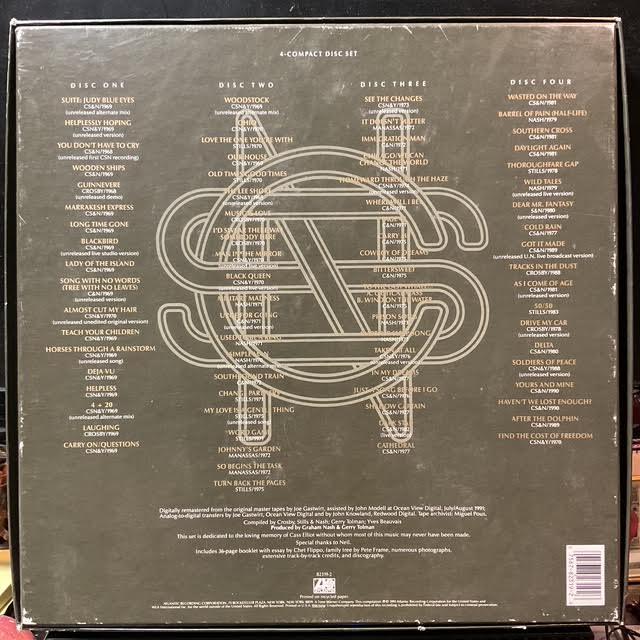CSN (4xCD BOX) | Near Mint (NM) Excellent (EX) - FOLK / USED *NEAR MINT*