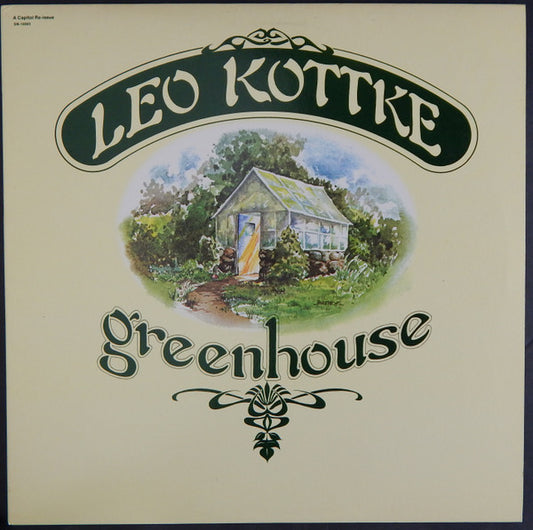 Leo Kottke Greenhouse LP Near Mint (NM or M-) Excellent (EX)