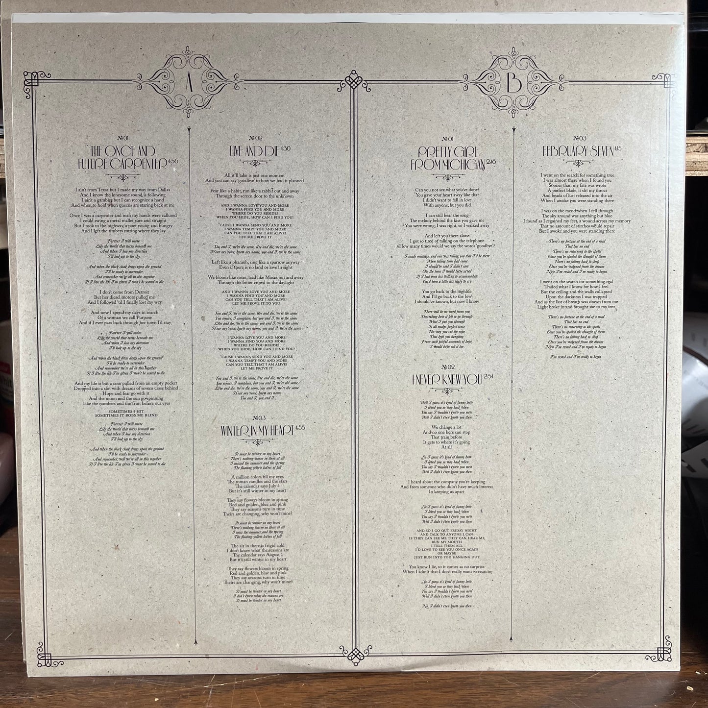 The Carpenter (2xVINYL) | Near Mint (NM) Near Mint (NM) - FOLK / USED *NEAR MINT*