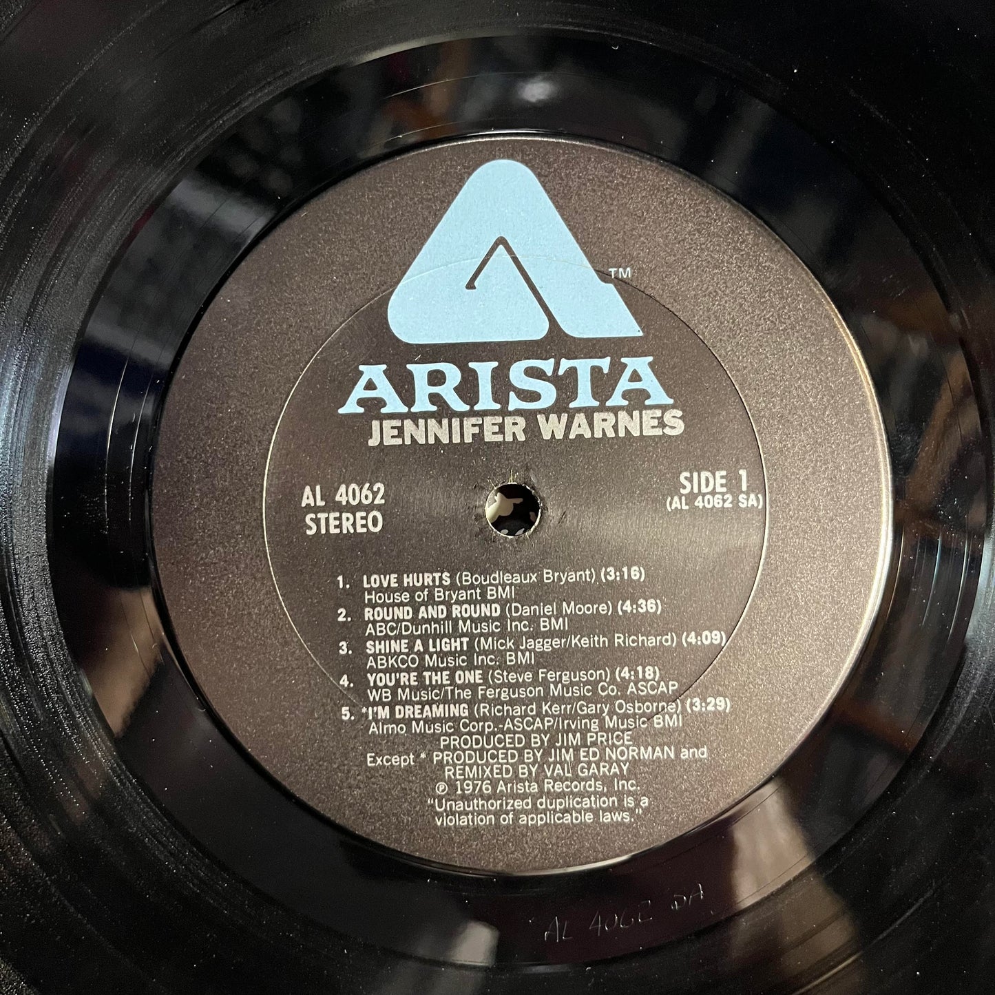 Jennifer Warnes *CTH* | Near Mint (NM) Near Mint (NM)