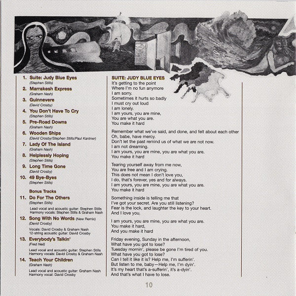 Crosby, Stills & Nash (CD) | Near Mint (NM) Near Mint (NM) - FOLK / USED *NEAR MINT*