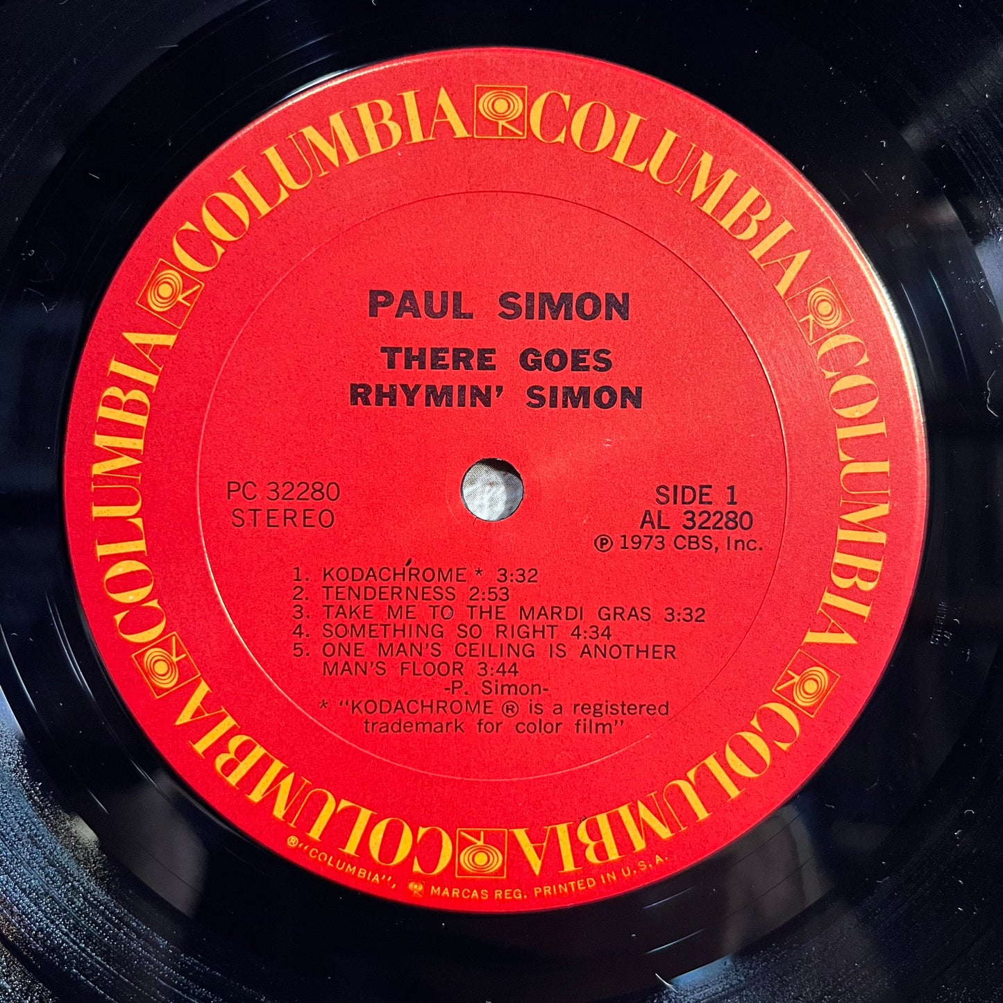 Paul Simon - There Goes Rhymin' Simon *PITMAN* | Near Mint (NM) Excellent (EX) - FOLK / USED *NEAR MINT*