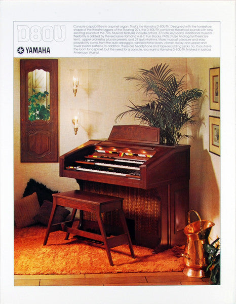 "One Man Opry" Bob Hacker Plays The Yamaha Electone D-80 (VINYL) | Near Mint (NM) Excellent (EX) - FOLK / USED *NEAR MINT*