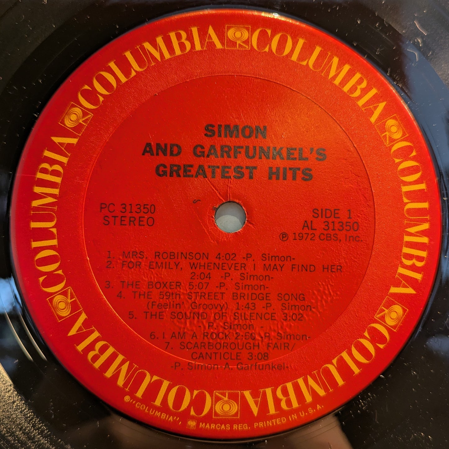 Simon And Garfunkel's Greatest Hits (VINYL) | Near Mint (NM) Excellent (EX) - FOLK / USED *NEAR MINT*