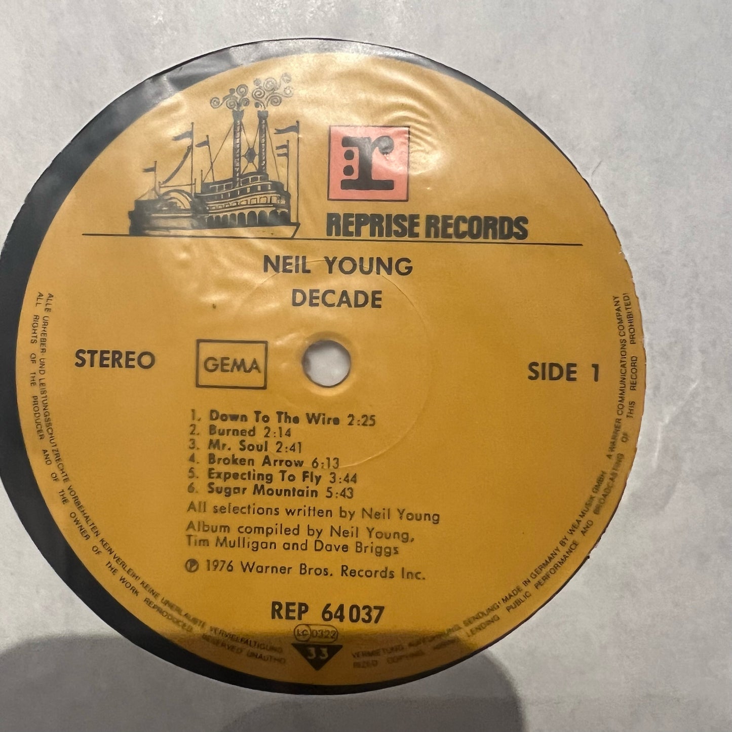 Neil Young - Decade | Near Mint (NM) Excellent (EX) - FOLK / USED *NEAR MINT*